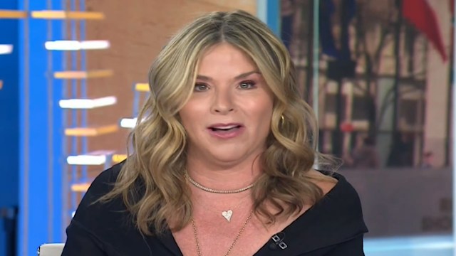 Just before revealing her co-host for the morning show, Jenna Bush