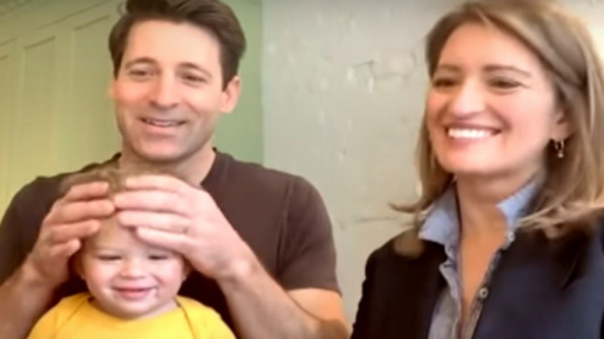 Tony Dokoupil, who is married to MSNBC anchor Katy Tur, surprised ...