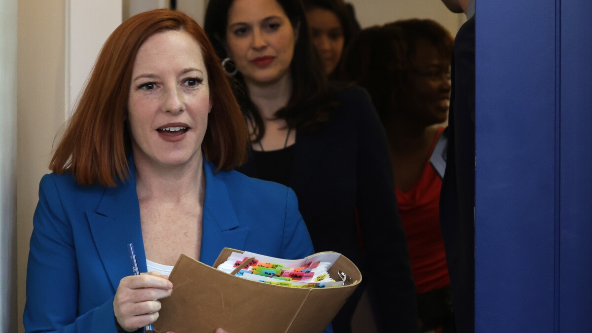 Jen Psaki shared the reason for her departure from the White House "I
